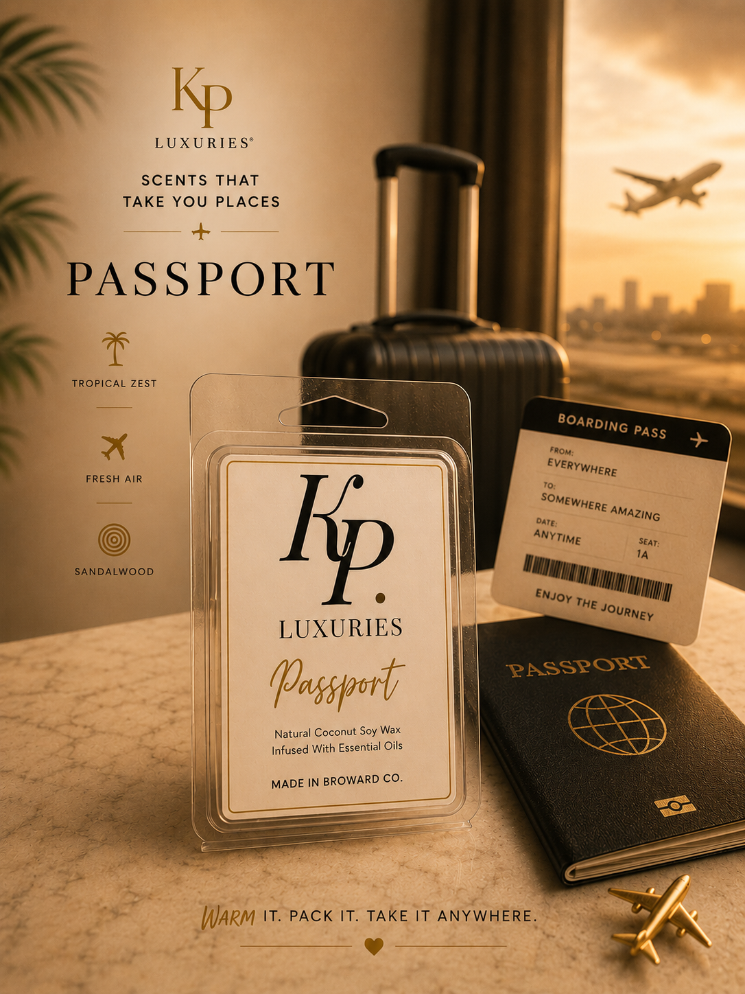Passport Wax Melt